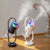 Portable Colorful Light Humidifier USB Rechargeable